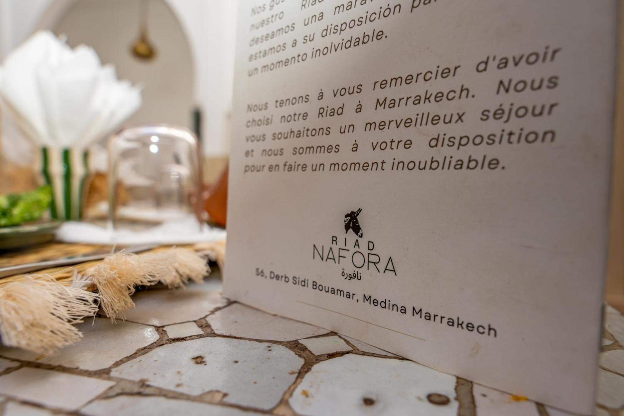 Riad Nafora Marrakesh Eksteriør bilde